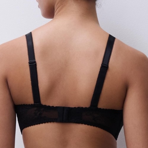 Chantelle Pulp Edge noir soutien-gorge sans armatures en dentelle