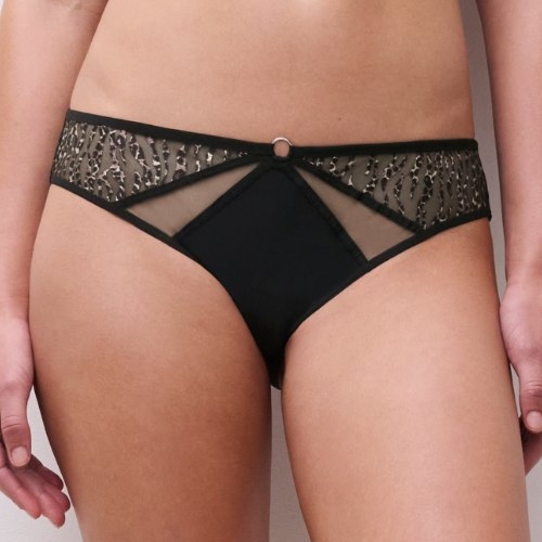 Chantelle Pulp Electra noir slip