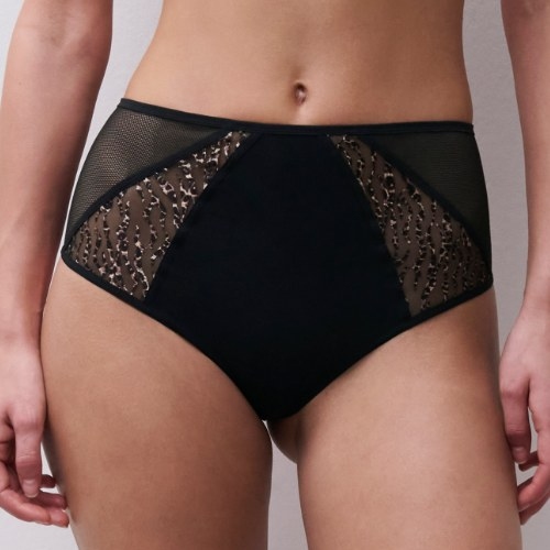 Chantelle Pulp Electra noir culotte string