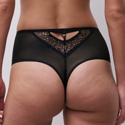 Chantelle Pulp Electra noir culotte string