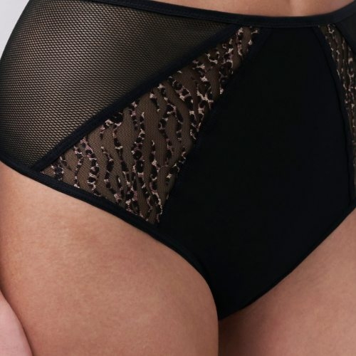 Chantelle Pulp Electra noir culotte string