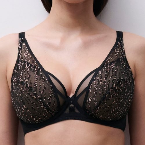 Chantelle Pulp Electra noir soutien-gorge sans forme