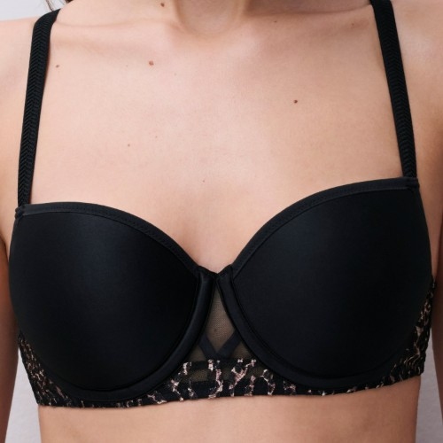 Chantelle Pulp Electra noir soutien-gorge rembourré