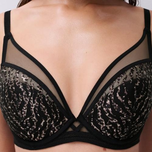 Chantelle Pulp Electra noir soutien-gorge rembourré