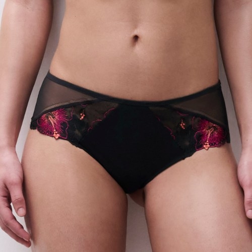 Chantelle Pulp Daydream noir/rouge shortie