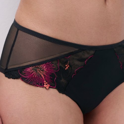 Chantelle Pulp Daydream noir/rouge shortie