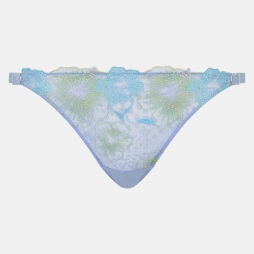 Chantelle Pulp Daydream bleu glacier culotte string