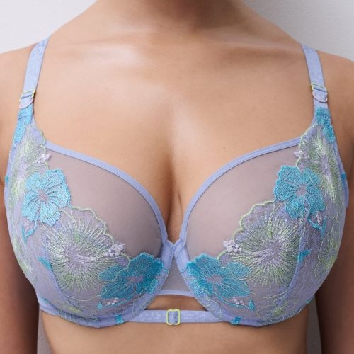 Chantelle Pulp Daydream bleu glacier soutien-gorge sans forme