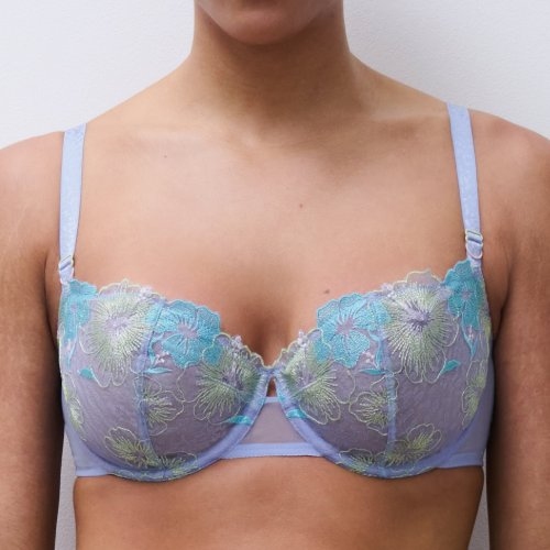 Chantelle Pulp Daydream bleu glacier soutien-gorge sans forme