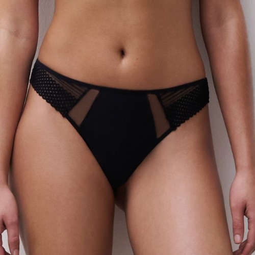 Chantelle Pulp Play noir culotte string