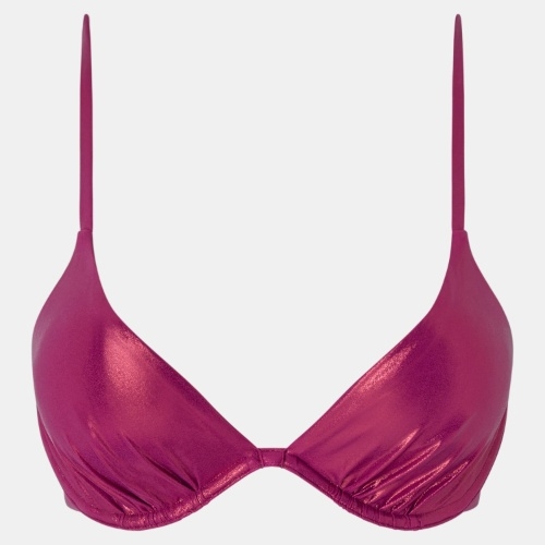 Chantelle Pulp Metallic violet soutien-gorge bikini corbeille