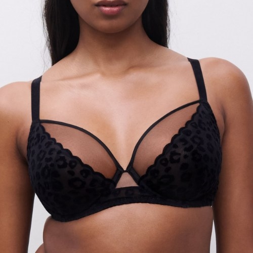 Chantelle Pulp Girls noir soutien-gorge sans forme