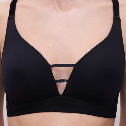 Chantelle Pulp Girls noir soutien-gorge sans armatures en dentelle
