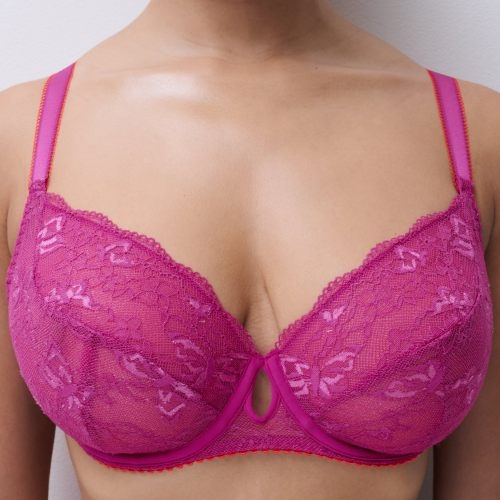 Chantelle Pulp Kiss fuchsia soutien-gorge sans forme