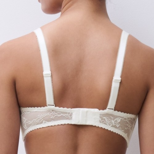 Chantelle Pulp Kiss blanc soutien-gorge sans armatures en dentelle