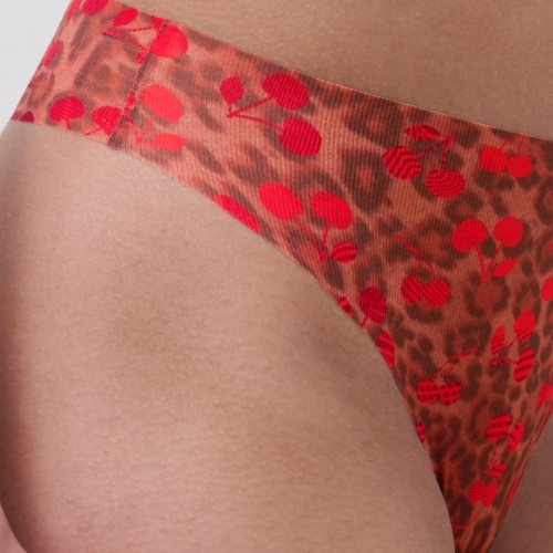 Chantelle Pulp Pulpies rouge/print culotte string
