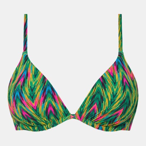 Chantelle Maillots de Bain Easy Pop vert soutien-gorge bikini corbeille