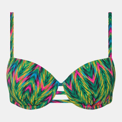 Chantelle Maillots de Bain Easy Pop vert haut de bikini préformé