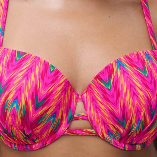 Chantelle Maillots de Bain Easy Pop rose haut de bikini préformé