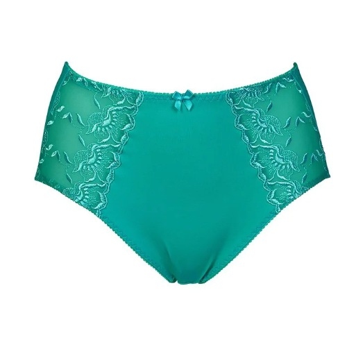 Elbrina Embroid turquoise slip