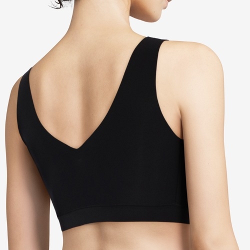 Chantelle SoftStretch noir soutien-gorge sans armatures en dentelle