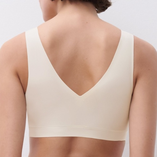 Chantelle SoftStretch ivoire soutien-gorge sans armatures en dentelle