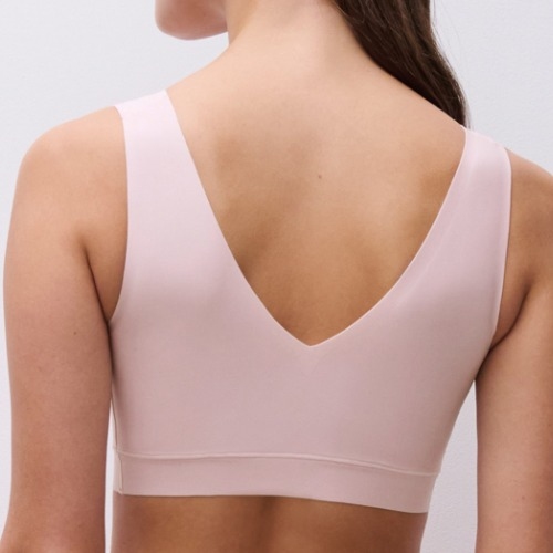 Chantelle SoftStretch rose soutien-gorge sans armatures en dentelle