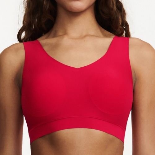 Chantelle SoftStretch poppy red soutien-gorge sans armatures en dentelle