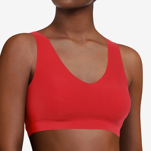 Chantelle SoftStretch poppy red soutien-gorge sans armatures en dentelle