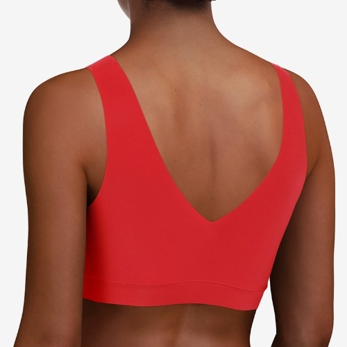 Chantelle SoftStretch poppy red soutien-gorge sans armatures en dentelle