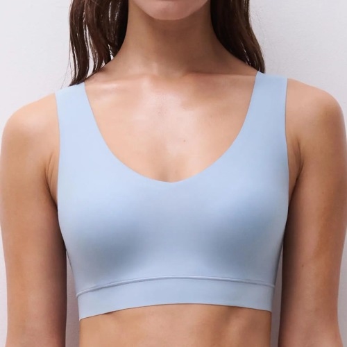 Chantelle SoftStretch icy powder soutien-gorge sans armatures en dentelle