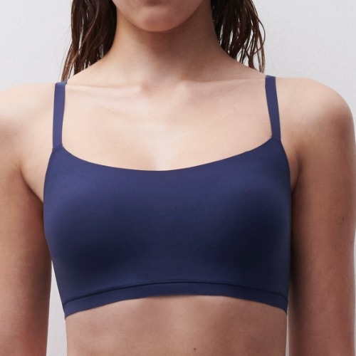 Chantelle SoftStretch bleu marine soutien-gorge sans armatures en dentelle