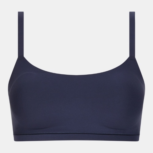 Chantelle SoftStretch bleu marine soutien-gorge sans armatures en dentelle