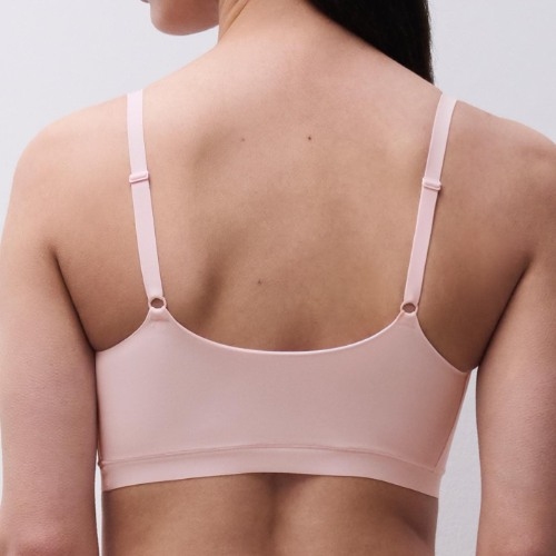 Chantelle SoftStretch rose soutien-gorge sans armatures en dentelle