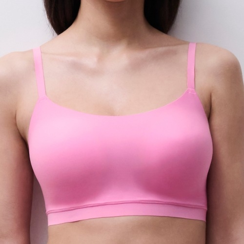 Chantelle SoftStretch rose soutien-gorge sans armatures en dentelle