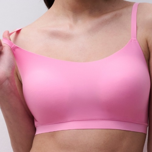 Chantelle SoftStretch rose soutien-gorge sans armatures en dentelle