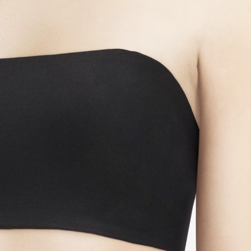 Chantelle SoftStretch noir soutien-gorge sans armatures en dentelle