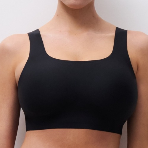 Chantelle SoftStretch noir soutien-gorge sans armatures en dentelle
