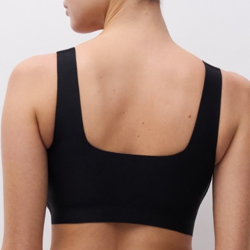 Chantelle SoftStretch noir soutien-gorge sans armatures en dentelle