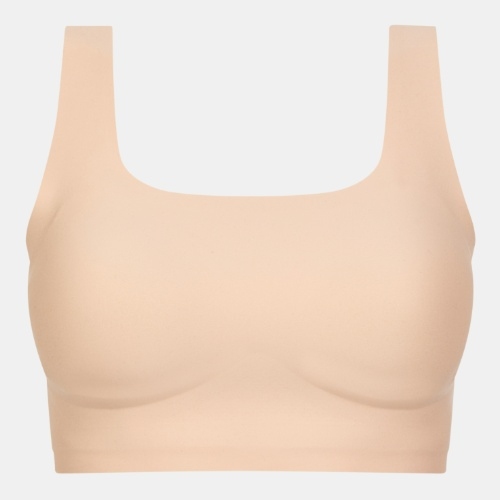 Chantelle SoftStretch beige soutien-gorge sans armatures en dentelle