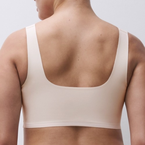 Chantelle SoftStretch ivoire soutien-gorge sans armatures en dentelle