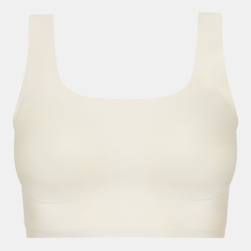 Chantelle SoftStretch ivoire soutien-gorge sans armatures en dentelle