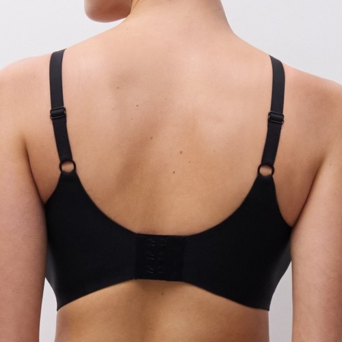 Chantelle SoftStretch noir soutien-gorge sans armatures en dentelle