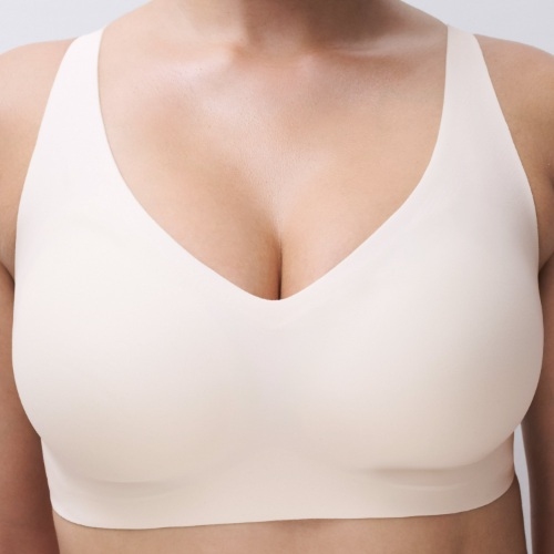 Chantelle SoftStretch ivoire soutien-gorge sans armatures en dentelle