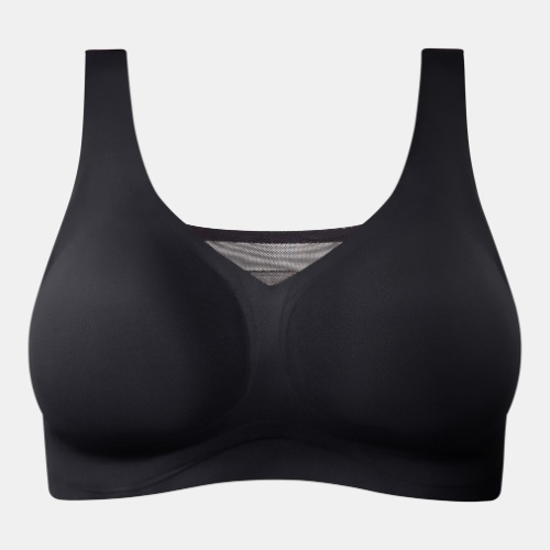 Chantelle Defi noir soutien-gorge sans armatures en dentelle