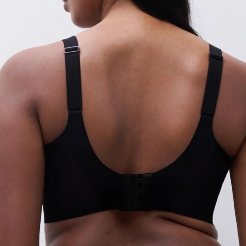 Chantelle Defi noir soutien-gorge sans armatures en dentelle