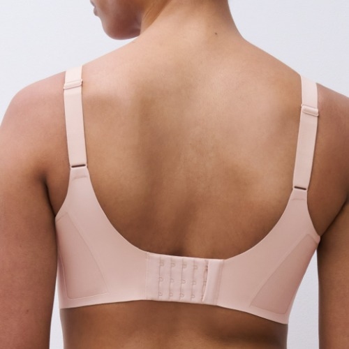 Chantelle Defi beige soutien-gorge sans armatures en dentelle