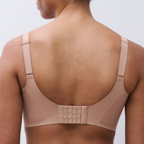 Chantelle Defi marron soutien-gorge sans armatures en dentelle