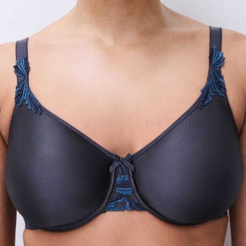 Chantelle Hedona bleu soutien-gorge sans forme