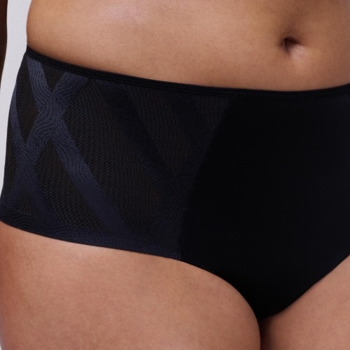 Chantelle Glaze noir haut slip